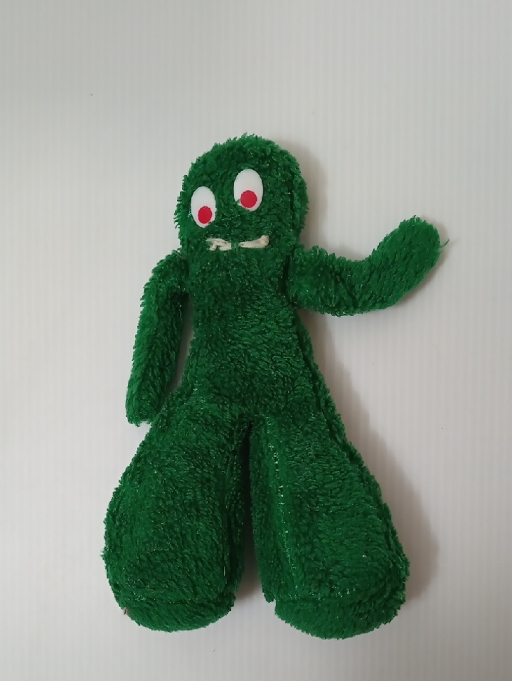 Funny Plush Green Monster Stuffed Animal - Soft Kids Toy
